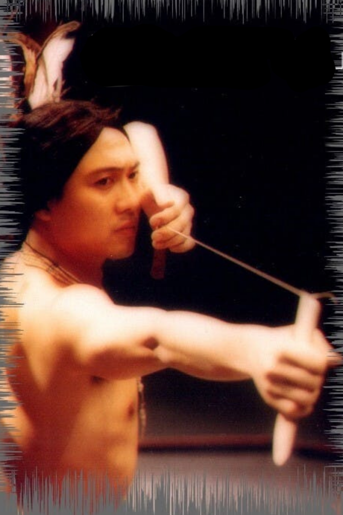 潘燦良在香港話劇團《黑鹿開口了 Black Elk Speaks》(1994) 中飾演狂馬 Crazy Horse